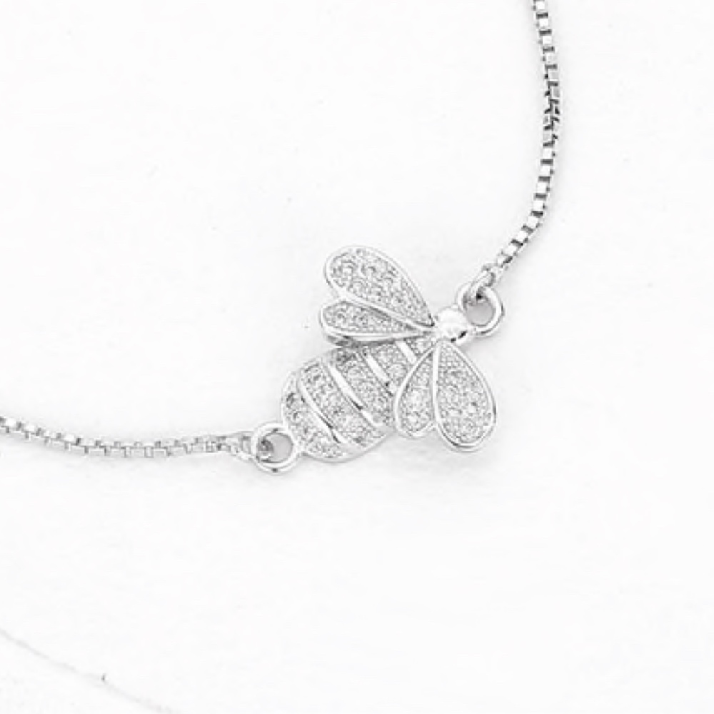 Crystal Bumble Bee Bracelet - Picture 9 of 16